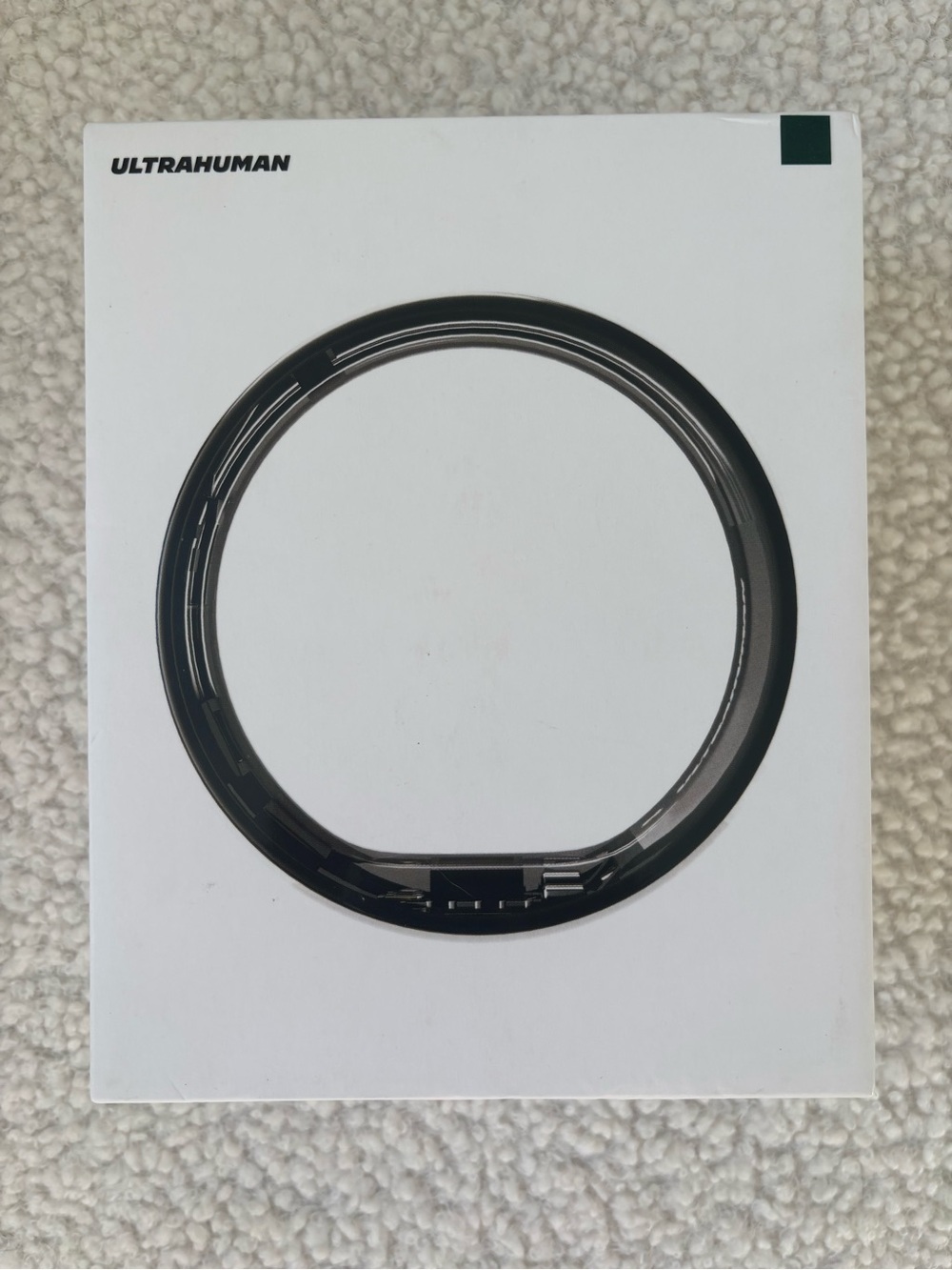 Ultrahuman Smart Ring AIR - Matte Black, Size 9